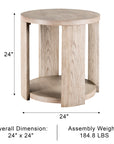 Marlborough Modern End Table