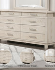 Chavigny Transitional Dresser