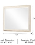 Chavigny Transitional Mirror
