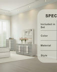 Ruthgate Contemporary Bedroom Set, 5 Pieces