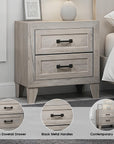 Oskarvik Contemporary Nightstand