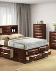 Zosimo Classic 4-Piece Bedroom Set with Storage