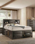 Zosimo Classic 4-Piece Bedroom Set with Storage