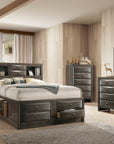 Zosimo Classic 4-Piece Bedroom Set with Storage