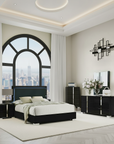 Eclissia Contemporary Bedroom Set, 5 Pieces