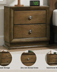 Wexford Transitional Nightstand