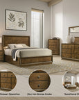 Wexford Transitional Bedroom Set, 5 Pieces