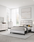 Mondaro Contemporary Bedroom Set, 5 Pieces