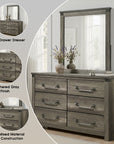 Arlingtona Rustic Farmhouse Dresser