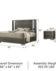 Fernhill Contemporary Bedroom Set, 5 Pieces