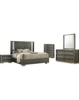 Fernhill Contemporary Bedroom Set, 5 Pieces