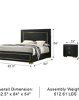 Winslow Contemporary Bedroom Set, 5 Pieces
