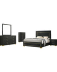 Winslow Contemporary Bedroom Set, 5 Pieces