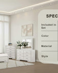 Dalbrone Transitional Bedroom Set, 5 Pieces