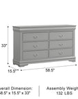 Duc De Savoie Transitional Dresser