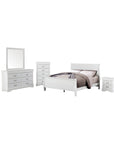 Duc De Savoie Transitional Bedroom Set, 5 Pieces
