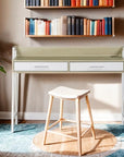 Modern Two-Tone Writing Desk