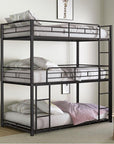 Felgu Contemporary Triple Twin Bunk Bed