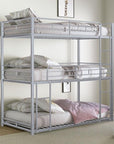 Felgu Contemporary Triple Twin Bunk Bed