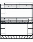 Felgu Contemporary Triple Twin Bunk Bed