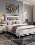 Brachium Luxury Upholstered Platform Bed