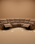 Mattheus Contemporary Power Sectional