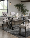 Alfred Rustic 6-Piece Dining Set