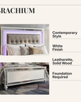 Brachium Luxury Upholstered Platform Bed