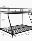 Panos Twin Over Full Metal Bunk Bed
