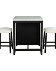 Ashton 36"W 3-Piece Counter-Height Dining Set
