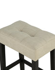 Theo 47"W Rustic Elegance Counter Height Pub Bar
