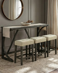 Hudson Transitional Dining Set, 4 Pieces