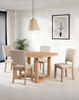 Sauro Transitional Dining Set