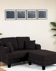 Brooklyn 61"W Corduroy Tufted Upholstered Loveseat