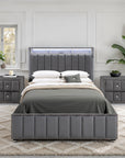 Farese Contemporary Bedroom Set, 3 Pieces
