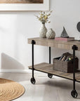 Industrial Sofa Table