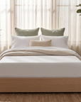 Lunara Fiberglass-Free Memory Foam Mattress in a Box - Firm Support, Cooling Cover, CertiPUR-US Certified