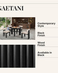 Gaetani Contemporary Game Table