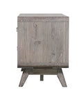 Mid-century Modern Dark Gray Media Console