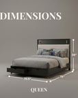 Torrance Mid-Century Modern Bed