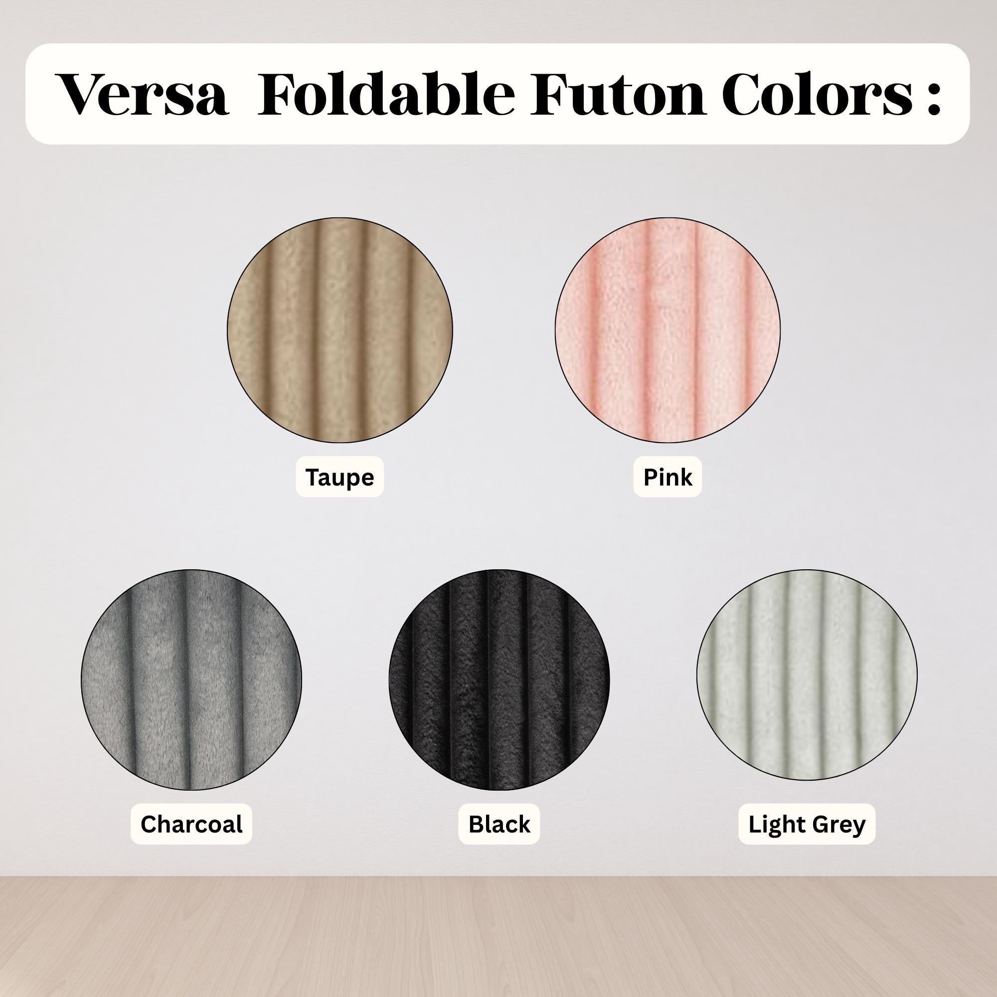Versa Cozy Chic Futon Sleeper Sofa