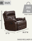 Osias Contemporary Recliner