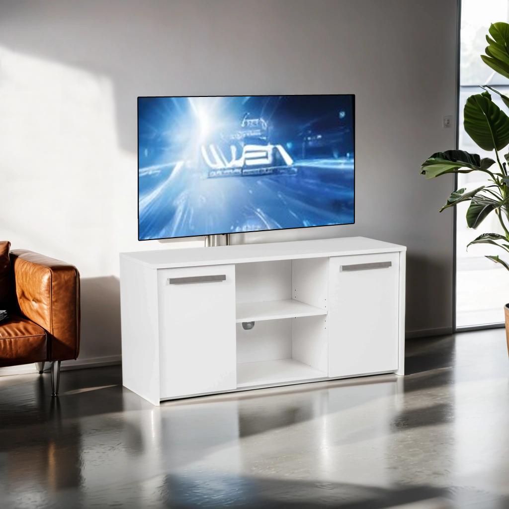 Modern White Sleek TV Stand
