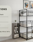 Ekaterina Industrial Bunk Bed