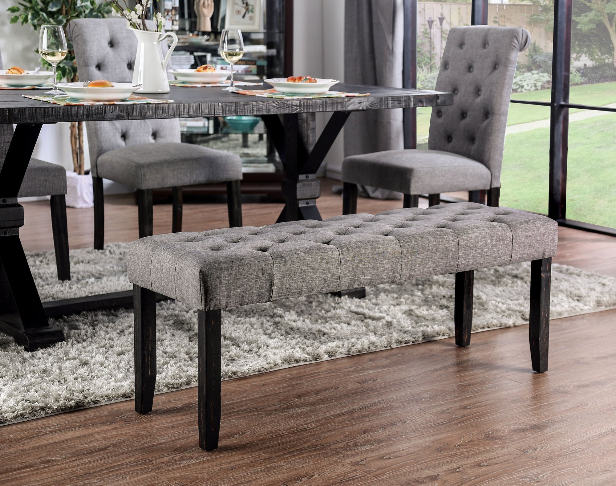 Alfred Rustic 6-Piece Dining Set