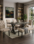 Alfred Rustic 6-Piece Dining Set