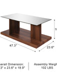 Zugenberg Contemporary Coffee Table