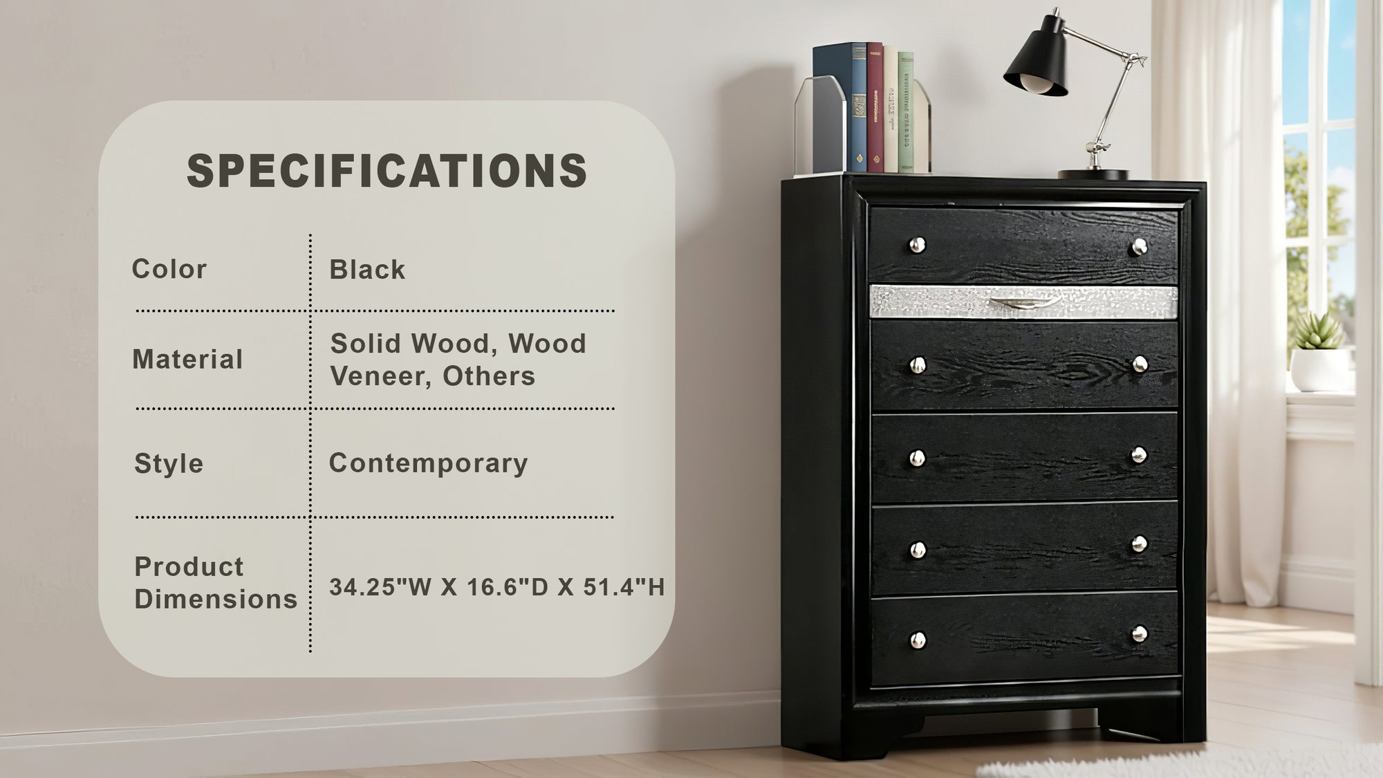 Livia Contemporary Chest