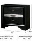 Livia Contemporary Nightstand