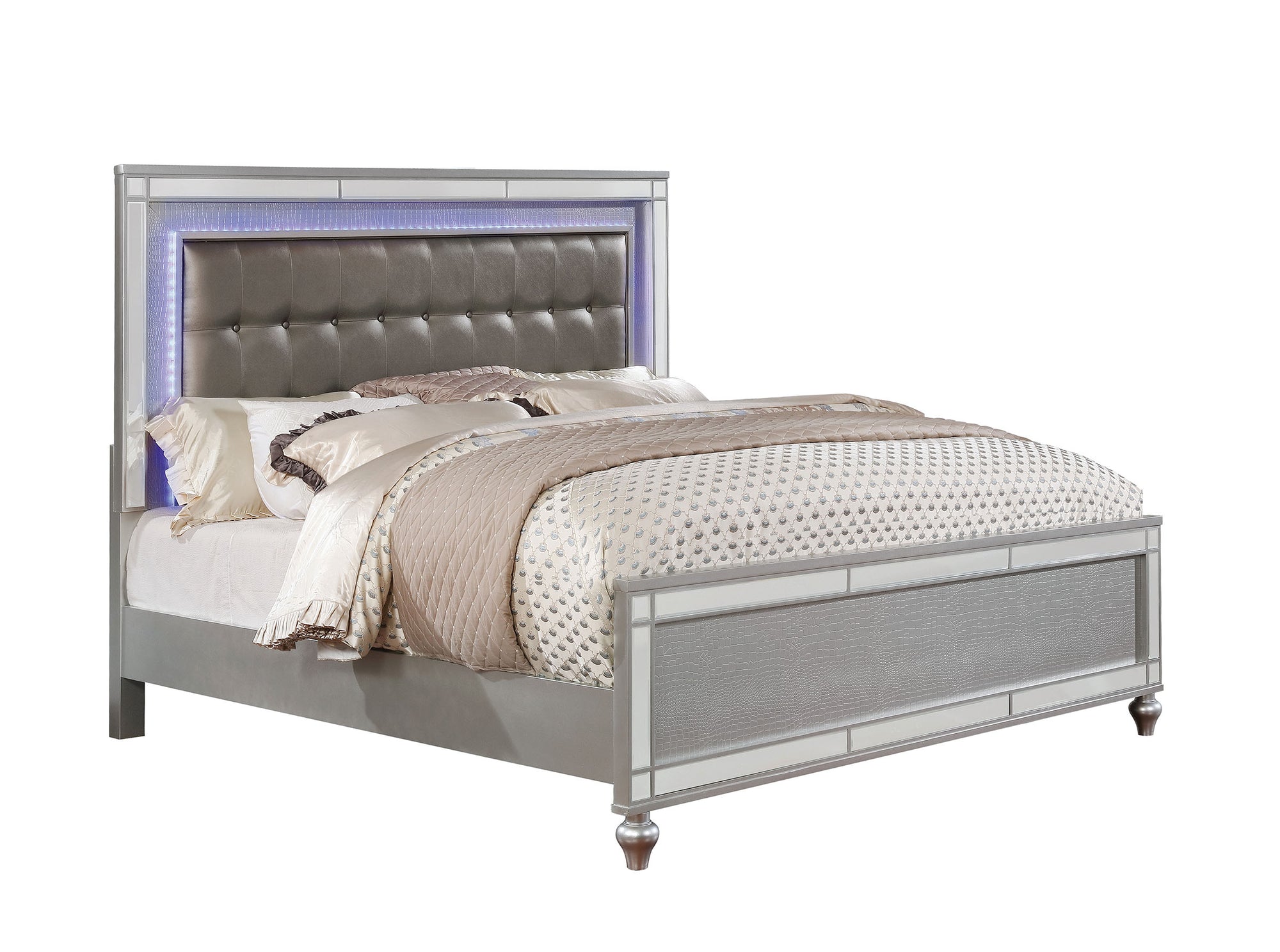 Brachium Luxury Upholstered Platform Bed